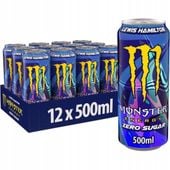 Monster Energy Lewis Hamilton Zero Cukru 500 ml x 12 sztuk
