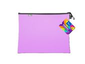 KOPERTA Z SUWAKIEM METALOWYM B5 29,5 x 21,5 CM FIOLETOWA TETIS