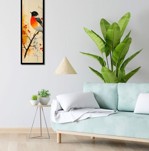 Plakat 30,5x91,5cm Jesienny Rudzik na Arena.pl