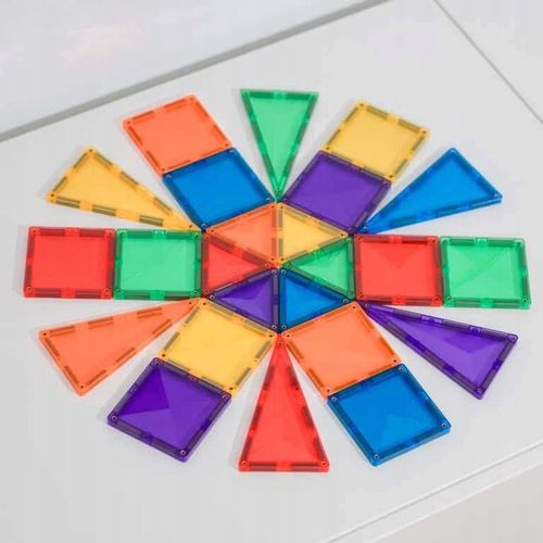 24 el. klocki magnetyczne start Rainbow Mini Pack Connetix na Arena.pl