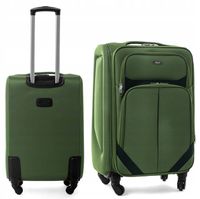 RGL ŚREDNIA WALIZKA PODRÓŻNA XL 4 KÓŁKACH BAGAŻ MATERIAŁOWA MIĘKKA