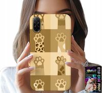 ETUI DO SAMSUNG GALAXY A07 4G - LOVE CAT, WZORY Z KOTAMI, ŁAPKI KOTÓW