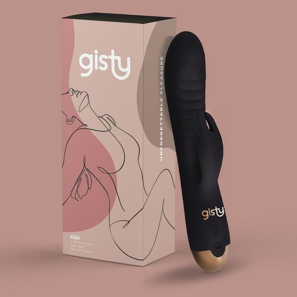 Wibrator damski GISTY z króliczkiem masażer łechtaczki punktu G dla kobiet zdjęcie 9