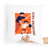 Poduszka Prezent Dla Taty Ojca Drużyna Taty Z Nadrukiem Ze Zdjęciem