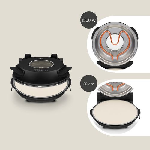 PIEC DO PIZZY 400°C Kamienny Domowy piecyk PIZZA PIECYK 1200W Termostat na Arena.pl