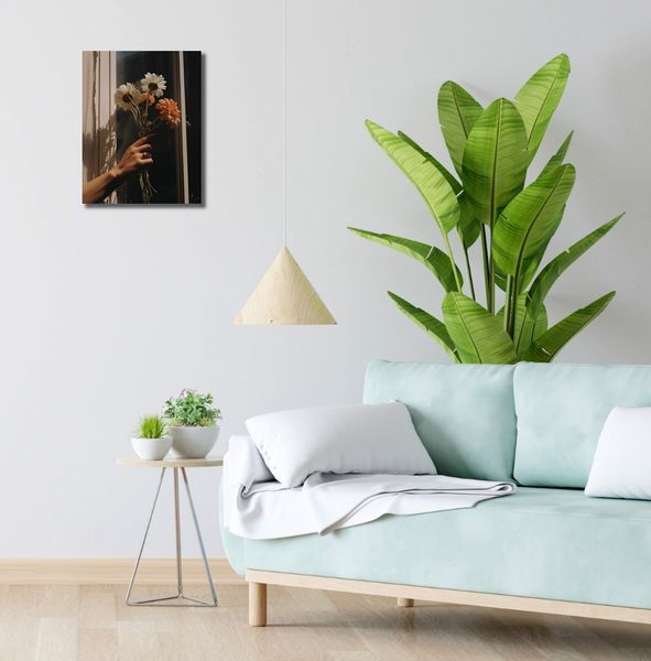 Obraz 30x40cm Promienie i Płatki zdjęcie 2