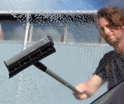 ŚCIĄGACZKA TELESKOPOW DO WODY PODŁÓG SZYB ŚCIĄGACZ na Arena.pl