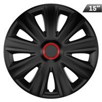 Kołpaki Aviator RR black 15", 4 szt.