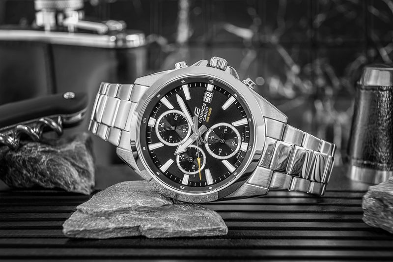 zegarek męski casio edifice efv-560d-1avuef + box zdjęcie 5