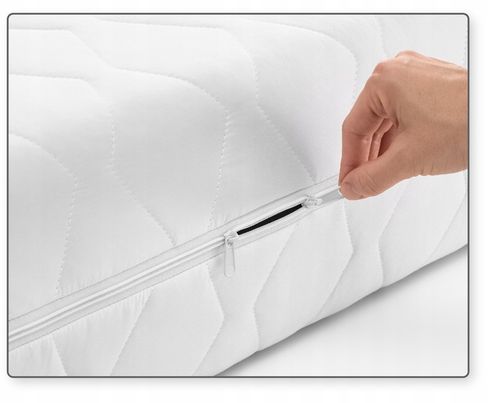 Łóżko tapicerowane 160x80 szuflada + materac LILI na Arena.pl