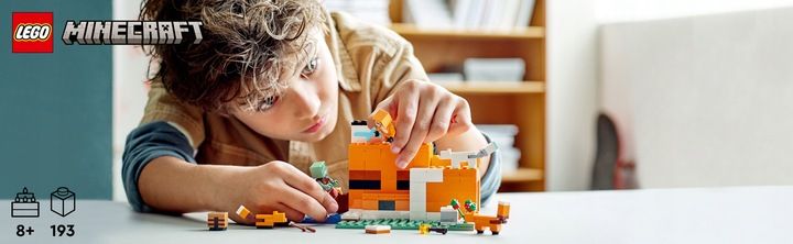 LEGO Minecraft Siedlisko lisów 21178 zdjęcie 6