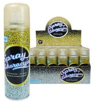 spray brokat złoto
