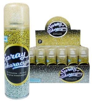 spray brokat złoto zdjęcie 1