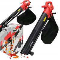 YATO ODKURZACZ OGRODOWY DMUCHAWA DO LIŚCI ŚNIEGU Z ROZDRABNIACZEM 3500W