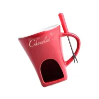 Kubek do fondue do topienia czekolady - Prezent Na Mikołajki