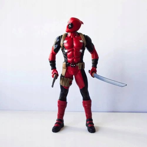 FIGURKA DEADPOOL DUŻA olbrzymia 34 cm, DEADPOOL & WOLVERINE 2024 na Arena.pl