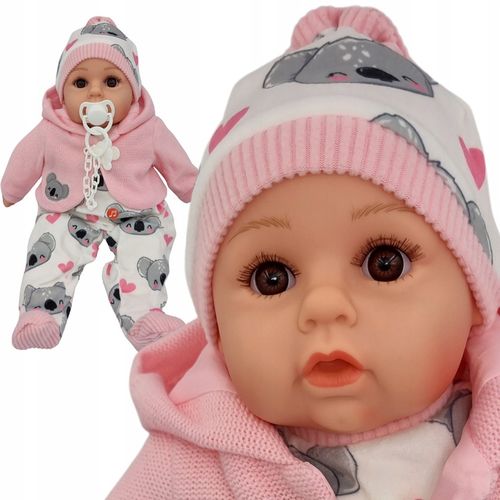 LALKA BOBAS MÓWI I ŚPIEWA POLSKI 45CM+SMOCZEK_67 na Arena.pl