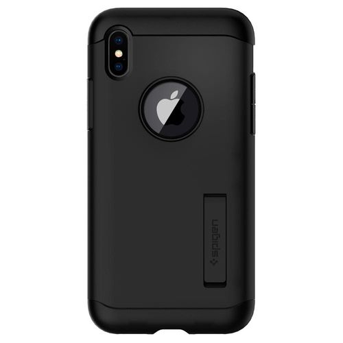 SPIGEN Slim Armor do iPhone X (czarny) na Arena.pl