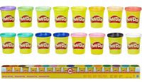 PLAY DOH CIASTOLINA zestaw 16 kolorowych tub 1,81 kg