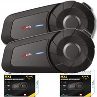 INTERKOM MOTOCYKLOWY BLUETOOTH MAXTO MX1 | BLUETOOTH|POLSKI LEKTOR