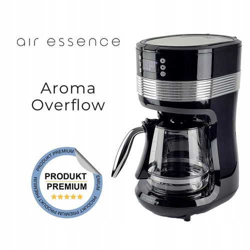 Ekspres przelewowy Air Essence Aroma OverFlow 1,4 l czarny na Arena.pl
