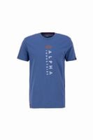 Alpha Industries T-shirt R Print 136509 M, vintage marine