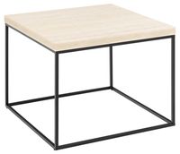 Stolik Barossa 60x60cm beżowy traweryn