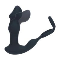 Remote Control Vibrating Thrusting Come-Hither Silicone Prostate Stimulator
