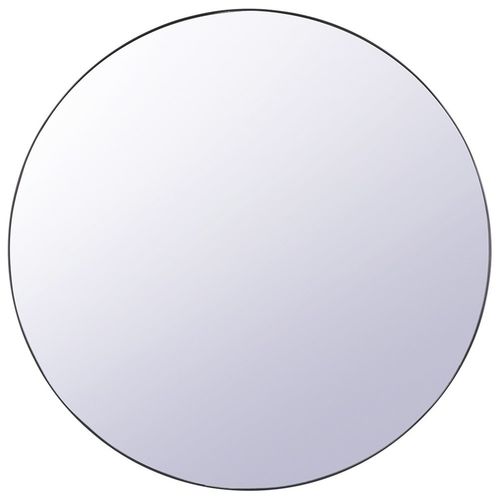 Lustro ścienne czarne okrągłe 55 cm na Arena.pl