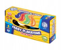 farby plakatowe astra 8kol x 20ml standard 5151