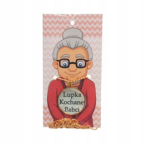 lupa na łańcuszku szkło powiększające lupka Kochanej Babci na Arena.pl