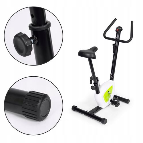 Rower Treningowy Rowerek Stacjonarny Fitness Do Ćwiczeń Mechaniczny Licznik na Arena.pl