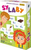 GRA EDUKACYJNA SYLABY układanka edukacyjna, nauka czytania dla dzieci +4 l