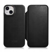 Futerał iCarer CE Oil Wax Premium Leather Folio Case iPhone 14 Plus