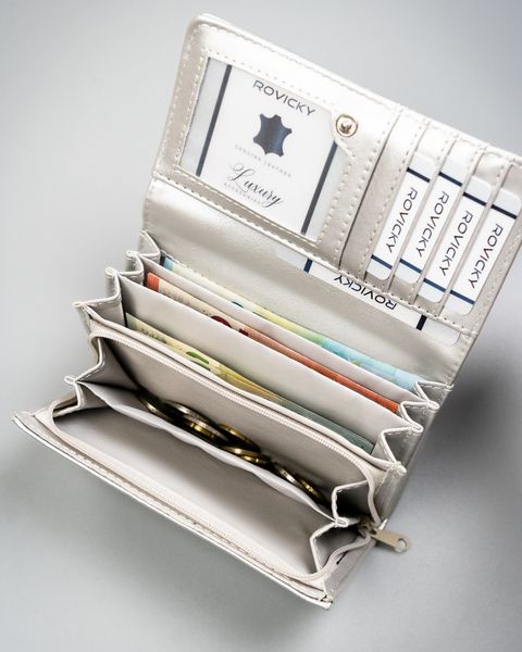 portfel damski pu f-pal1c-bl-silver zdjęcie 7