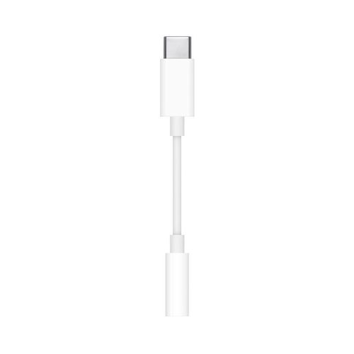 oryginalny adapter audio apple usb-c - mini jack 3.5mm biały na Arena.pl