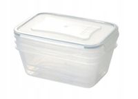 Pojemnik FRESHBOX 3 szt., 1,0 l, prostokątny