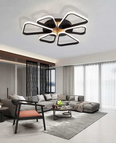 Lampa NICEA VI Wifi sufit PLAFON żyrandol 68cm LED Tuya Wobako na Arena.pl