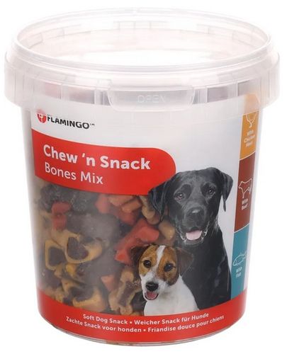 Przysmak dla psa do podawania w formie nagrody lub przekąski Flamingo 500g na Arena.pl