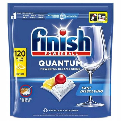 FINISH Kapsułki Quantum All-in-1 120 Lemon na Arena.pl