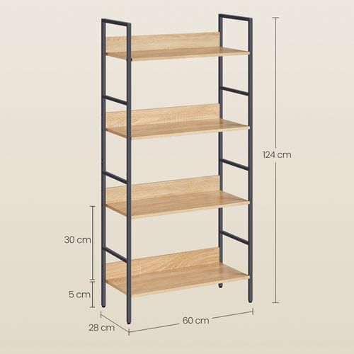 Regał - sonoma - LLS174B11 na Arena.pl