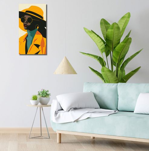Obraz 30x60cm Żółta Stylowość na Arena.pl