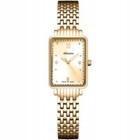 Zegarek Damski Adriatica A3829.1171Q CYRKONIE złoty