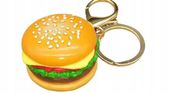 Brelok Breloczek Cheese Burger Jedzonko Buła Fast Street Food Ser Wisiorek