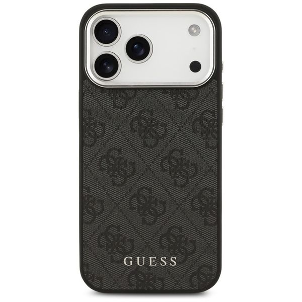Etui Guess 4G Classic Logo MagSafe do iPhone 17 Pro Max czarny zdjęcie 3