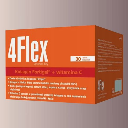 KOLAGEN NA STAWY 4FLEX SASZETKI 30 SZTUK na Arena.pl