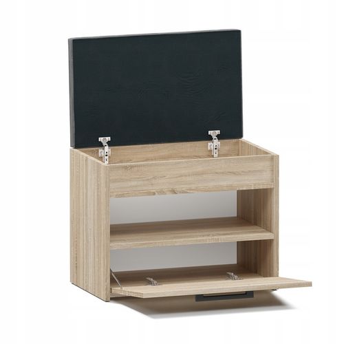 SZAFKA NA BUTY PARMA MINI DĄB SONOMA Z SIEDZISKIEM I SCHOWKIEM na Arena.pl