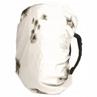 Pokrowiec na plecak przeciwdeszczowy do 130L MIL-TEC wodoodporny Snow Camo