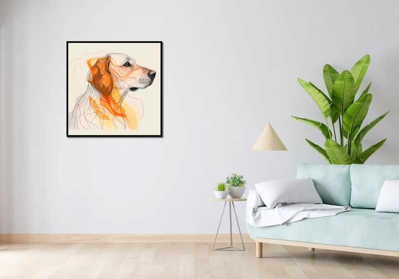 Plakat 80x80cm Kontur Profilowego zdjęcie 4