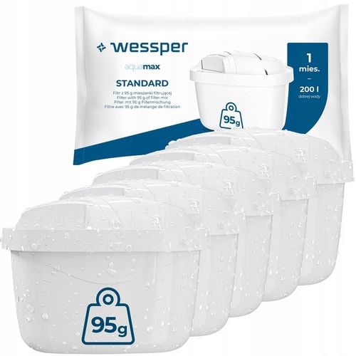 Filtry wody Wessper aquamax do dzbanka filtrującego Brita Dafi na Arena.pl